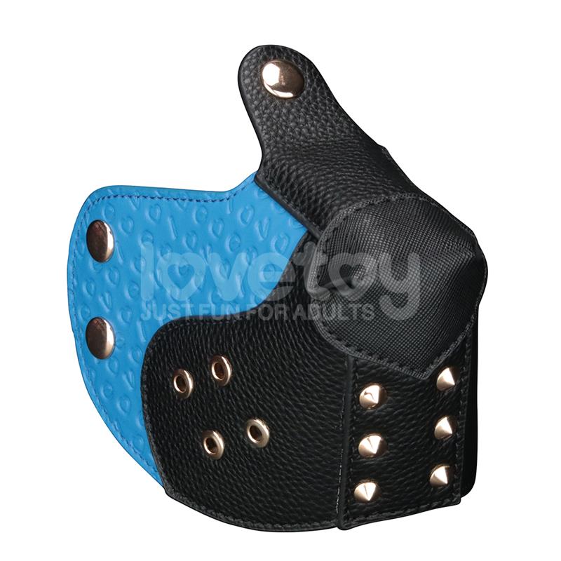 Rebellion Reign Scarred Alpha Pup Mask Blue