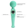 Skyler Massager Wand with Digital Screen Green