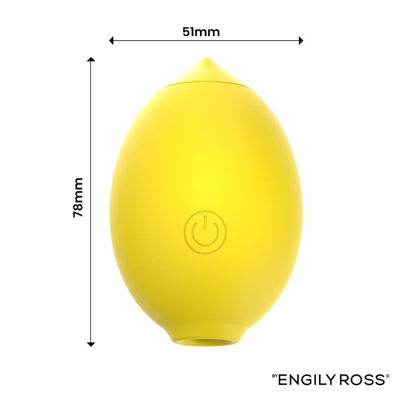 Lemon Clitoral Stimulator with Suction