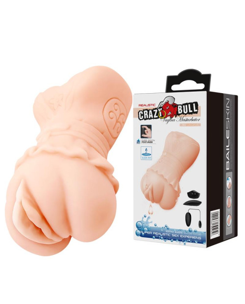 Realistic Vagina Vibrating Mastubator
