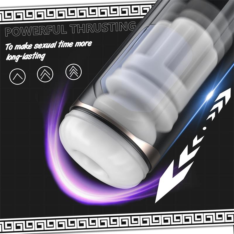 Cosima Masturbator with Thrusting, Vibration and suction efect