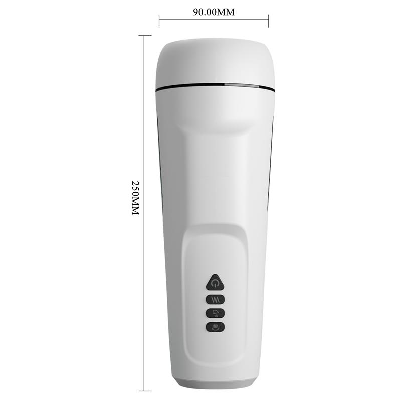 Sienna Male Masturbator with Vibration, Sex Talk and Suction