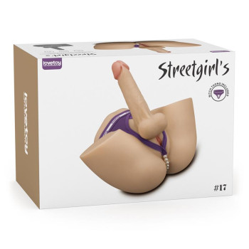 Streetgirls 17 Masturbator with Bendable Dildo