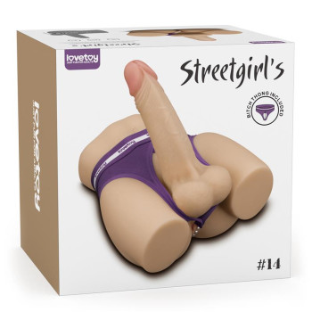 Streetgirls 15 Masturbator with Bendable Dildo