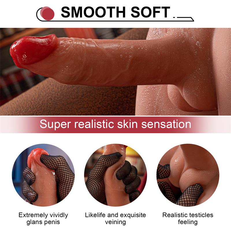 Jason Dildo and Ass Masturbator with Thrusting and Vibrating 4.1 kg