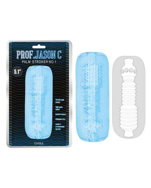 Male Masturbator Palm Stroker No. 1 - 4.9 Blue
