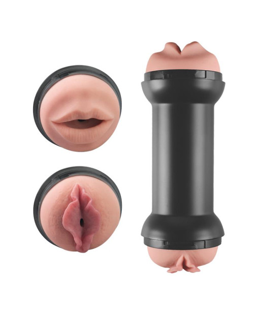 Souble Masturbator Training Master Vagina and Mouth