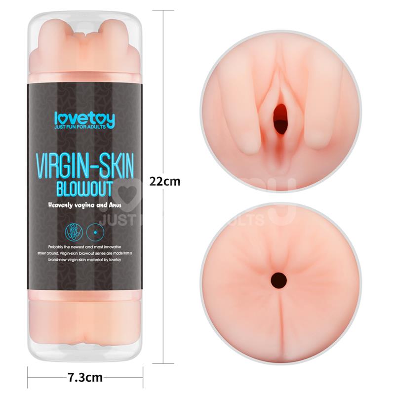 Male Masturbaot Virgin-skin Vagina and Anus