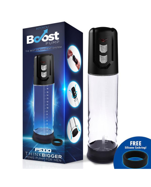 PSX10 Automatic Penis Pump Crystal