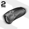 Evony Oral Sex Male Masturbator Suction and Vibration 2 Motors USB Silicone