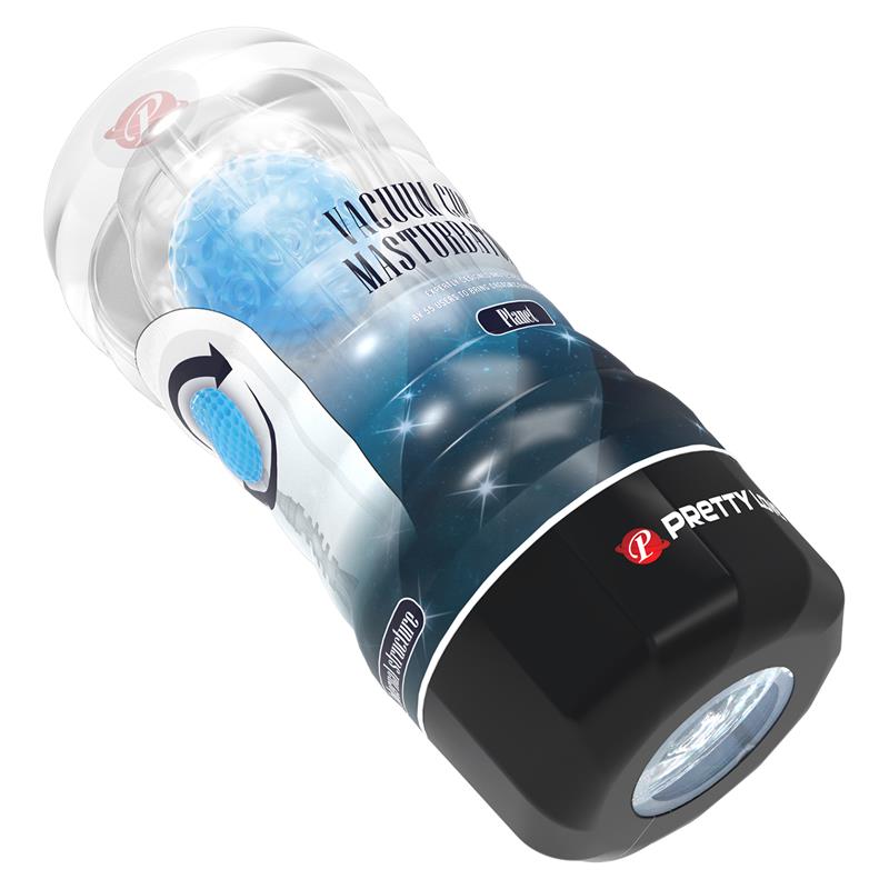 Planet Ball-Rolling Masturbator Cup Blue