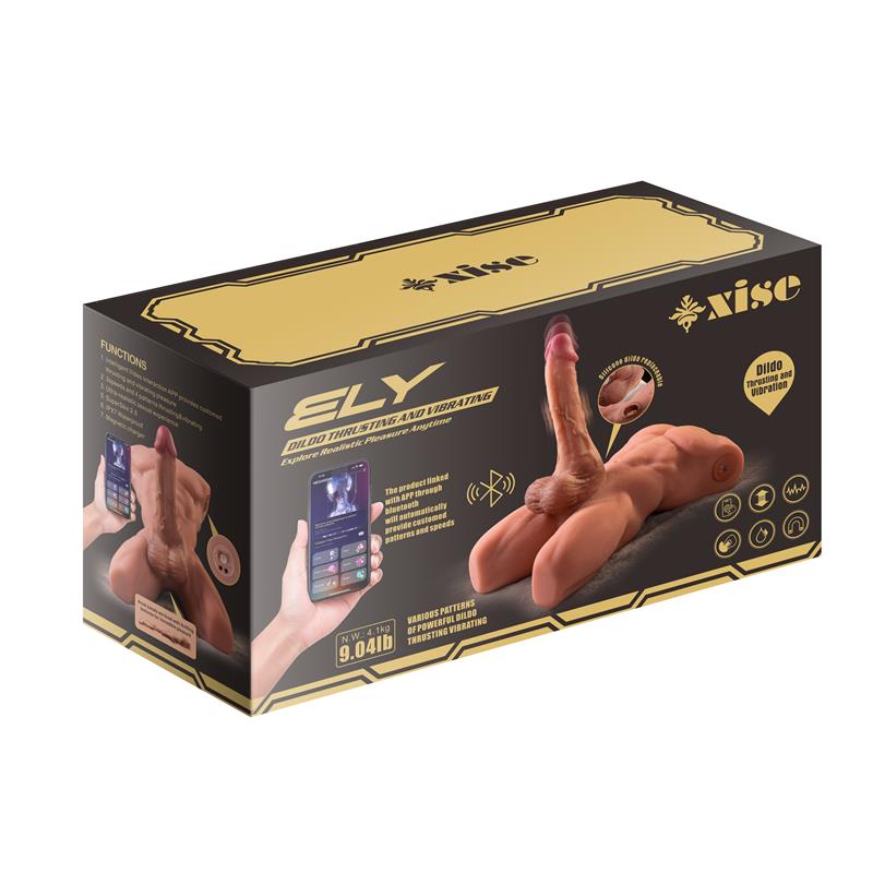 Ely Torso with Detachable Dildo, Thrusting and APP 4.1 kg
