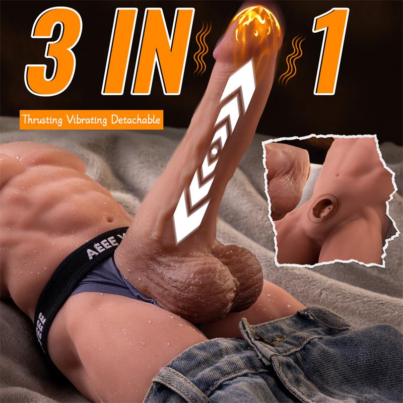 Ely Torso with Detachable Dildo, Thrusting and APP 4.1 kg