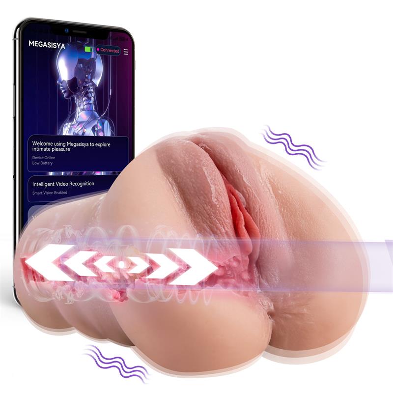 Sora Vagina and Anus with Vibration, Thrusting and APP 1.54 kg