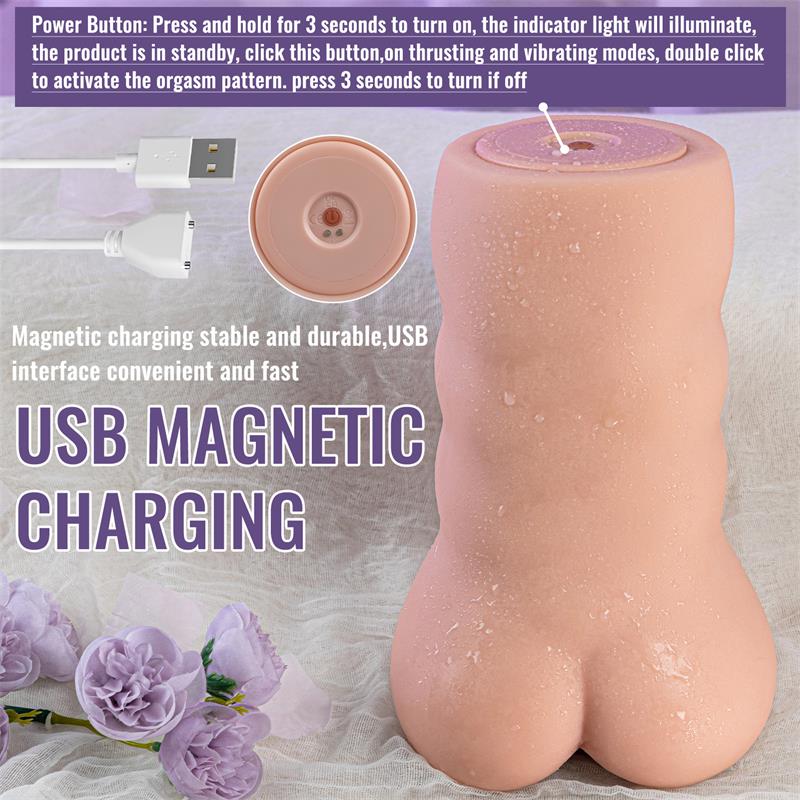 Sora Vagina and Anus with Vibration, Thrusting and APP 1.54 kg
