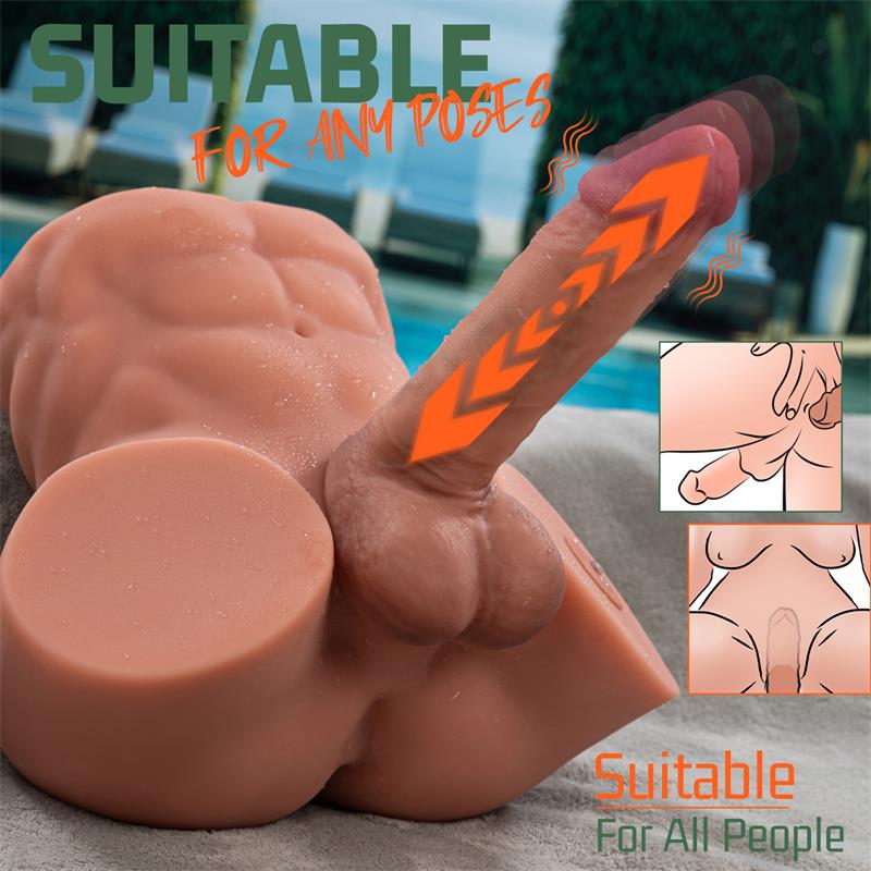 Gretel Semi Torso with Detachable Dildo, Thrusting and APP 6 kg