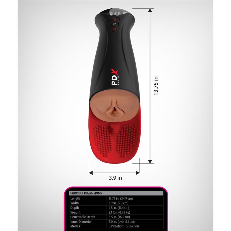 Fuck-O-Matic Pro XL Stroker Brown