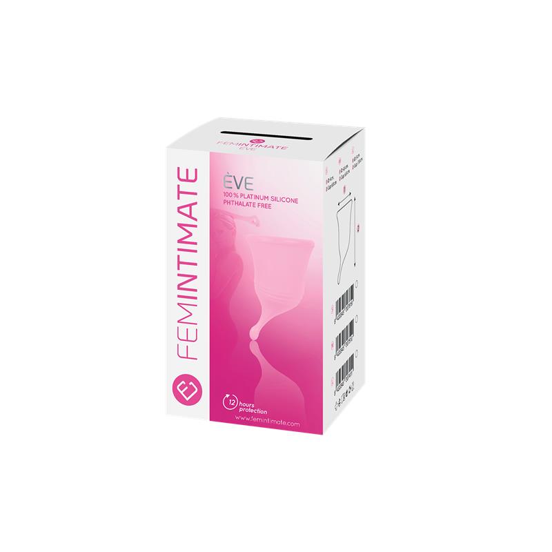 Menstrual Cup Eve Size L Silicone Pink