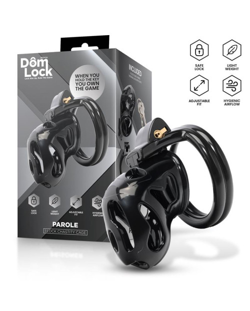 Parole Chastity Cage with Internal Lock