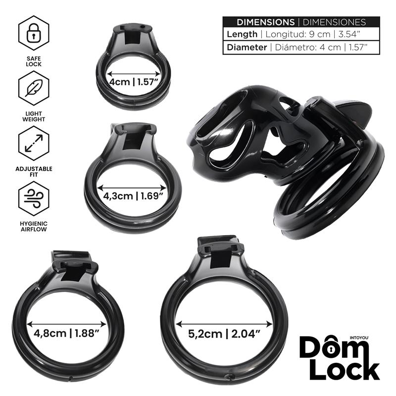 Parole Chastity Cage with Internal Lock