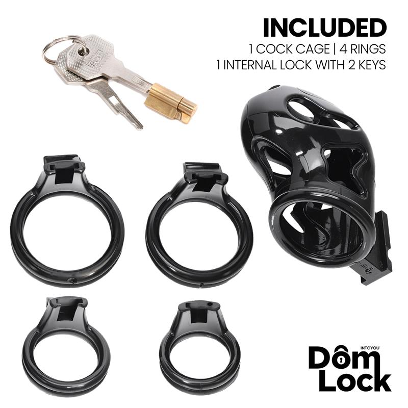 Parole Chastity Cage with Internal Lock