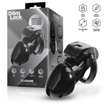 Closure Chastity Cage with Internal Lock