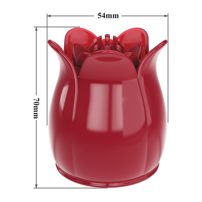 Flower Wand Power Wand Massager Head Red