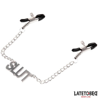 Nipple Clamps with Slut