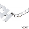 Nipple clamps with Chain  - Bitch