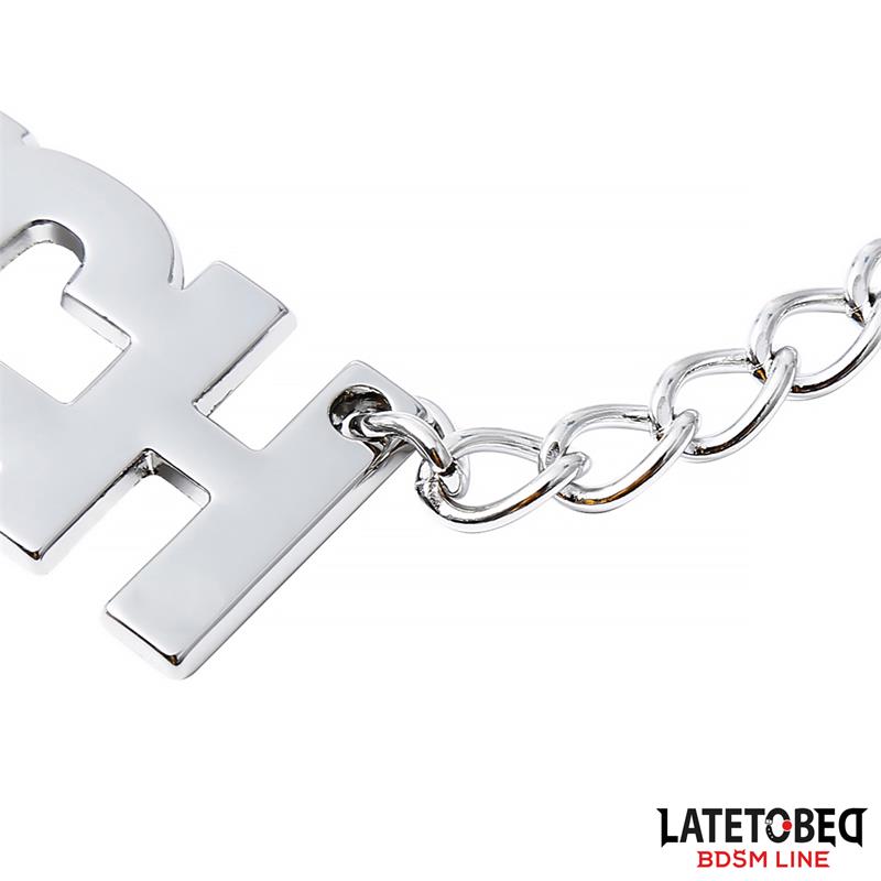 Nipple clamps with Chain  - Bitch