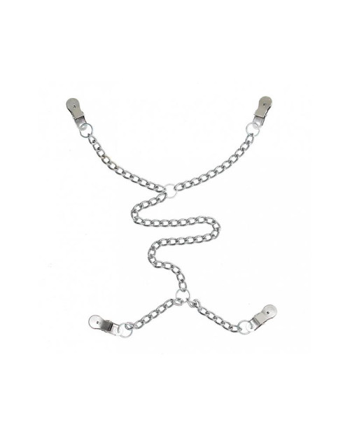 Nipple to labia Clamps