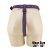 Caludio III Universal StrapOn Harness Purple