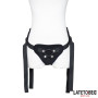 Lace Edge Strap On with Silicone Ring