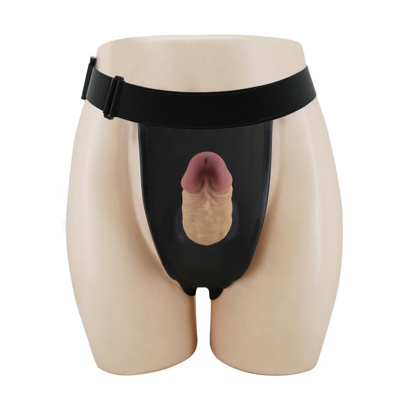 Houston Strap-On Harness with Hollow Dildo