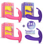 Pack 3+1 Wingy Butterfly Vibrator with App