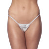 Micro Thong Silver Plated One Size