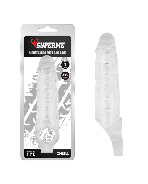 Mighty Sleeve With Ball Loop Clear
