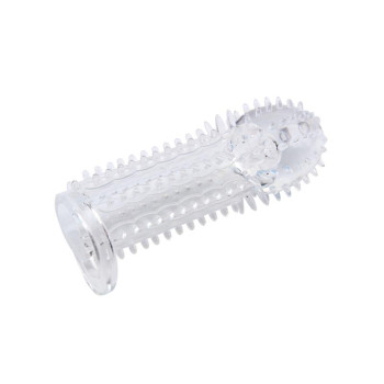 Nubby Sleeve-clear