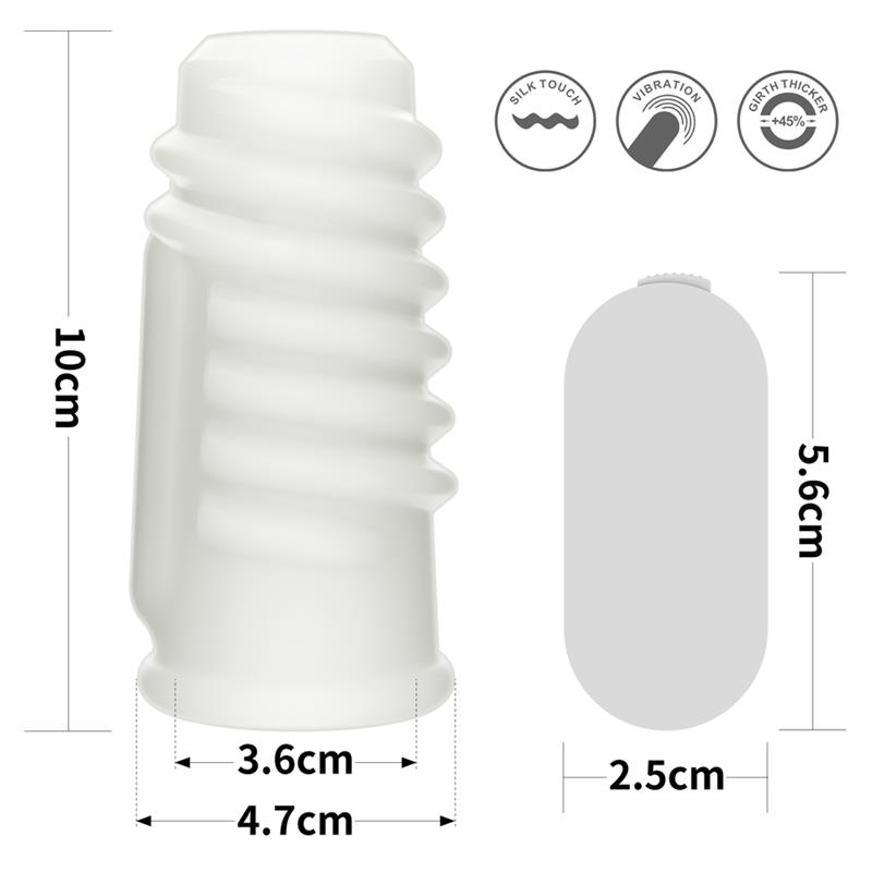 Vibrating Penis Sleeve Spiral Knights