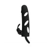 Pretty Love Cage with Vibrating Bullet 14 cm Black