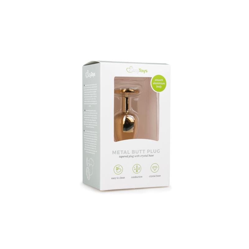 Metal Butt Plug No.1 - Gold
