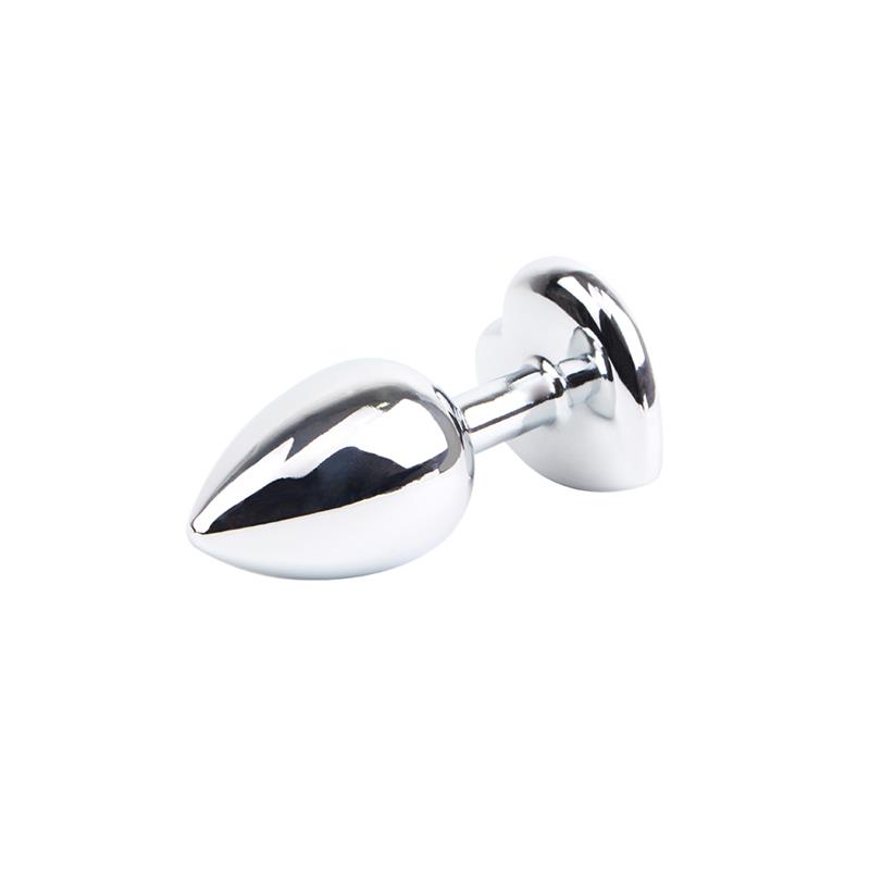 Anal Plug with Heart Gem