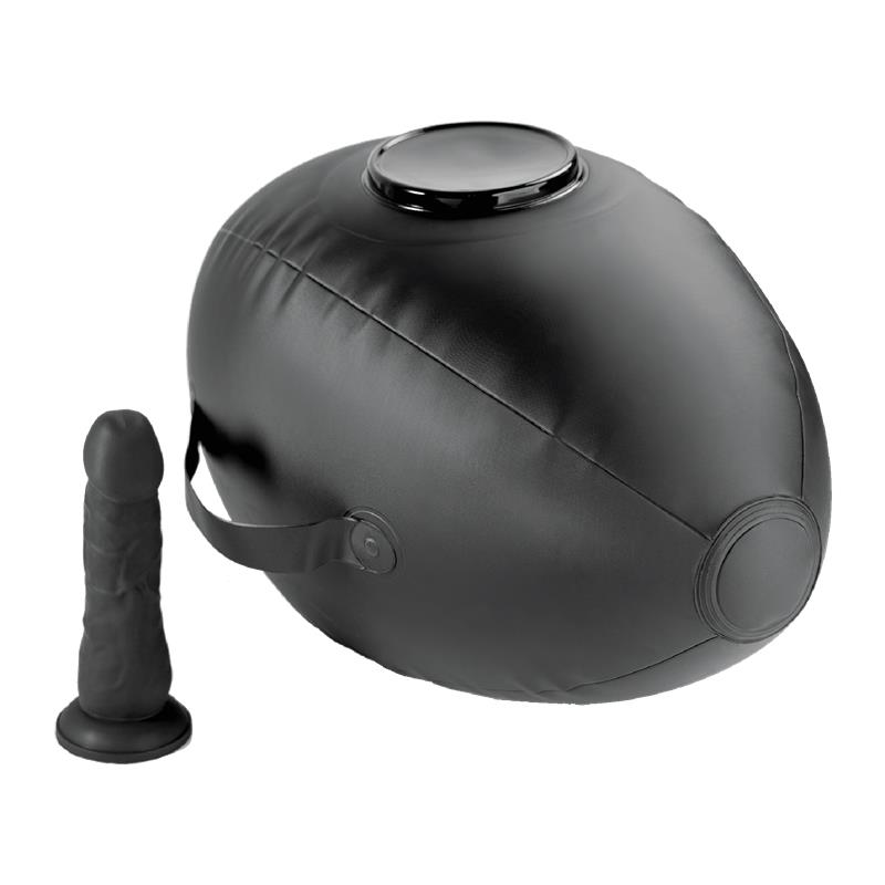Inflatable Love Ball with Dildo Body Dock