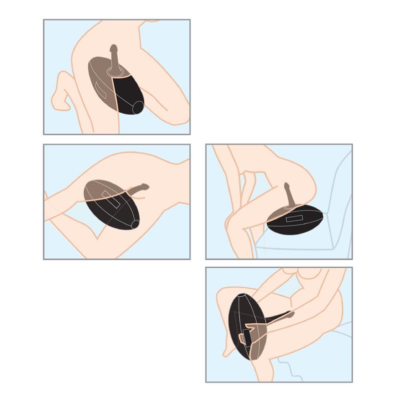 Inflatable Love Ball with Dildo Body Dock