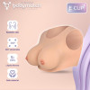 Bowie Realistic Breast Form E Cup Liquid Silicone