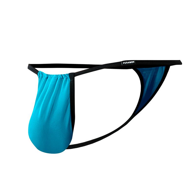 C4MSPX04 Fluo Pouch V-String Turquoise