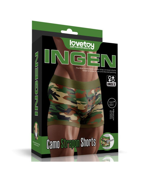 Camo Strapon Shorts 38-42