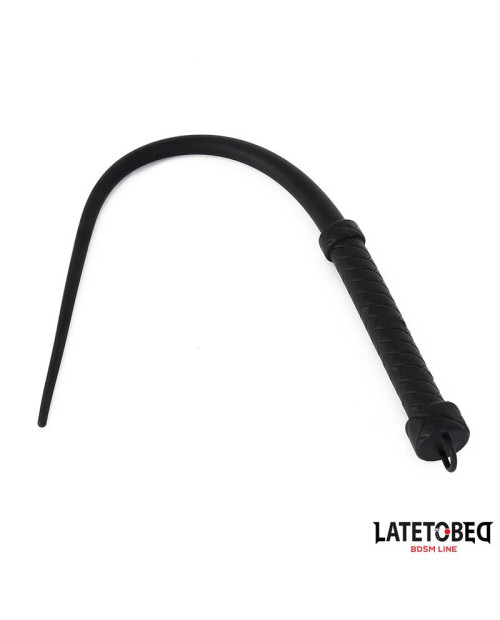 Silicone Whip Black 63.5cm