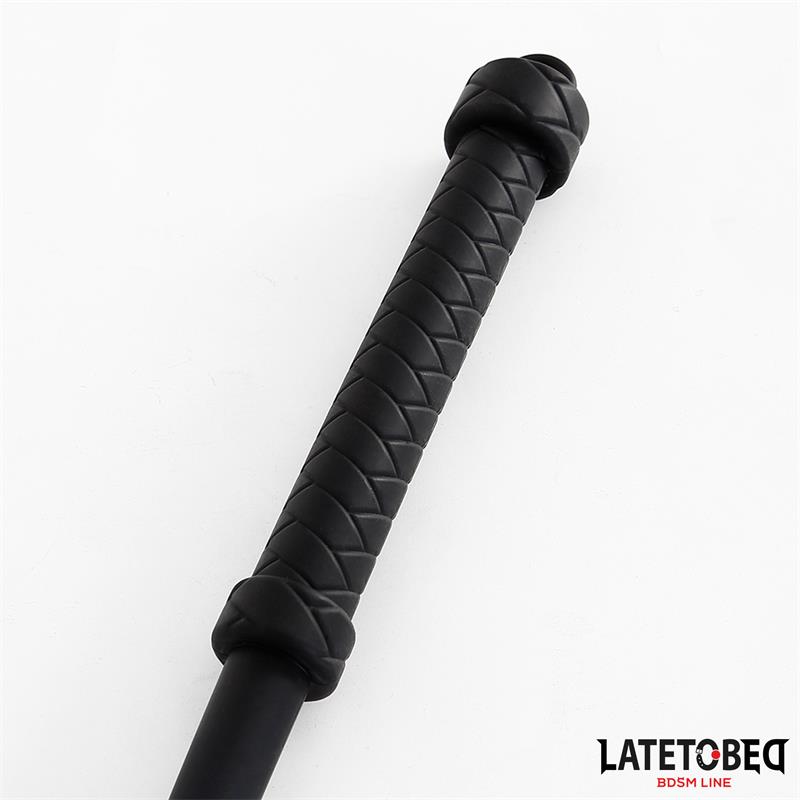 Silicone Whip Black 63.5cm