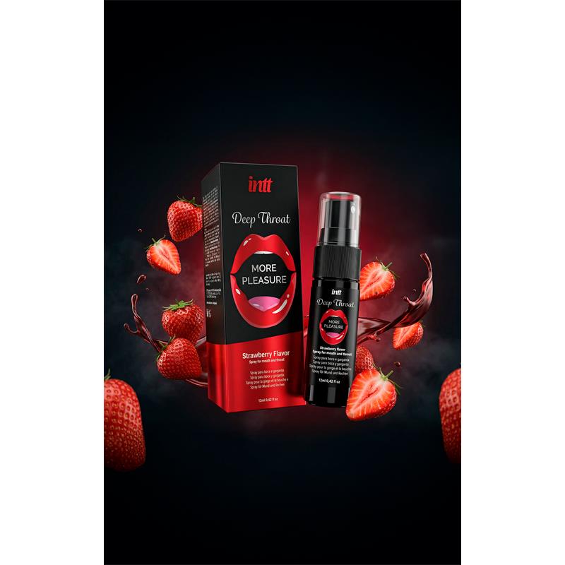 Deep Throat Spray Strawberry 12ml